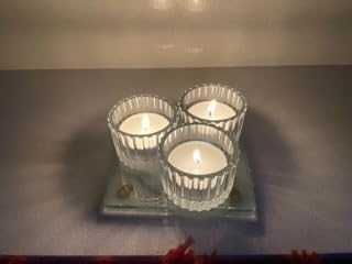 Свещници Vohocandle Green Tea Light 12 бр., 5 cm x 3,5 cm