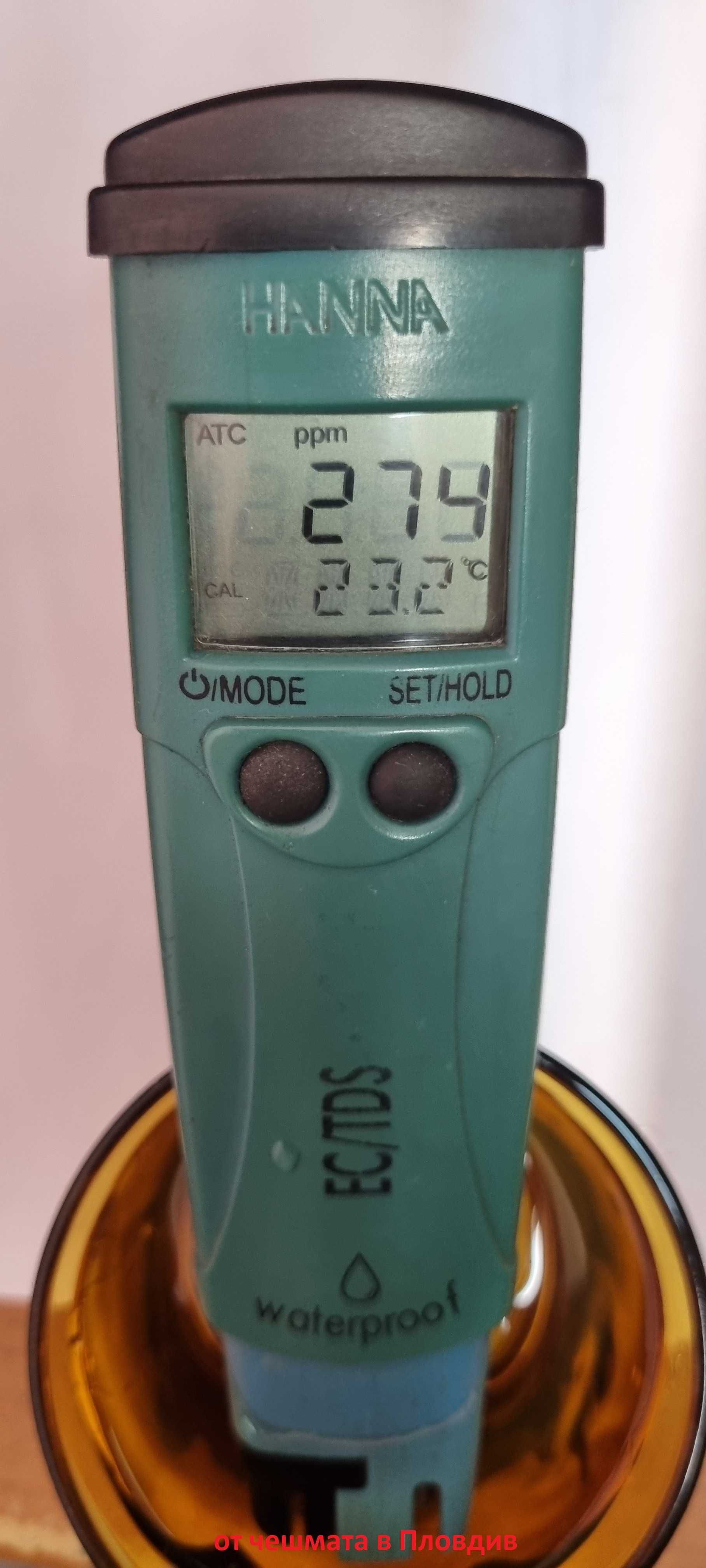Тестер за качество на водата EC/TDS/Temperature Tester