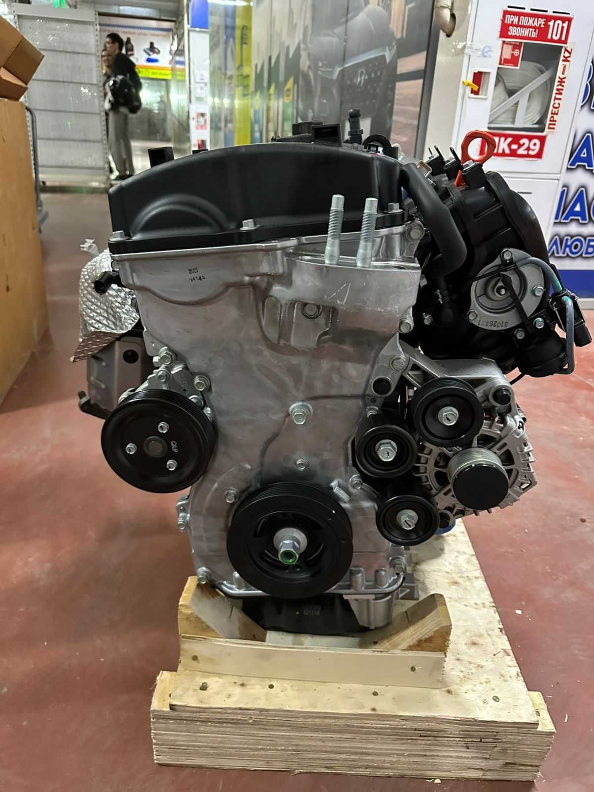 Двигатель Киа Спортейдж G4KE 2.4 л. новый двигатель Рассрочка