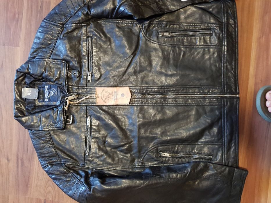 Geaca piele naturală  italia