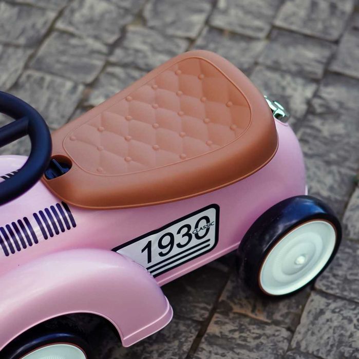 Masinuta premergator Kinderauto BJ665 Baby Car cu roti moi Pink