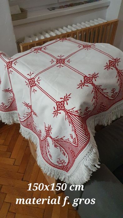 Fata de masa traditionala din Transilvania, model sasesc