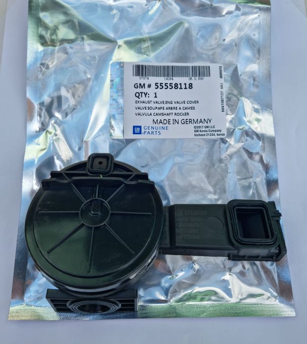 Supapa PCV capac culbutori Opel Astra H - Opel Astra G