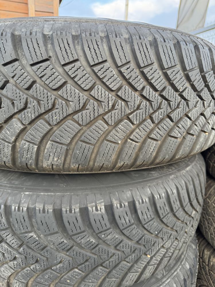 Jante Aliaj MAZDA +Anvelope iarna Michelin 225 65 17 (5x115