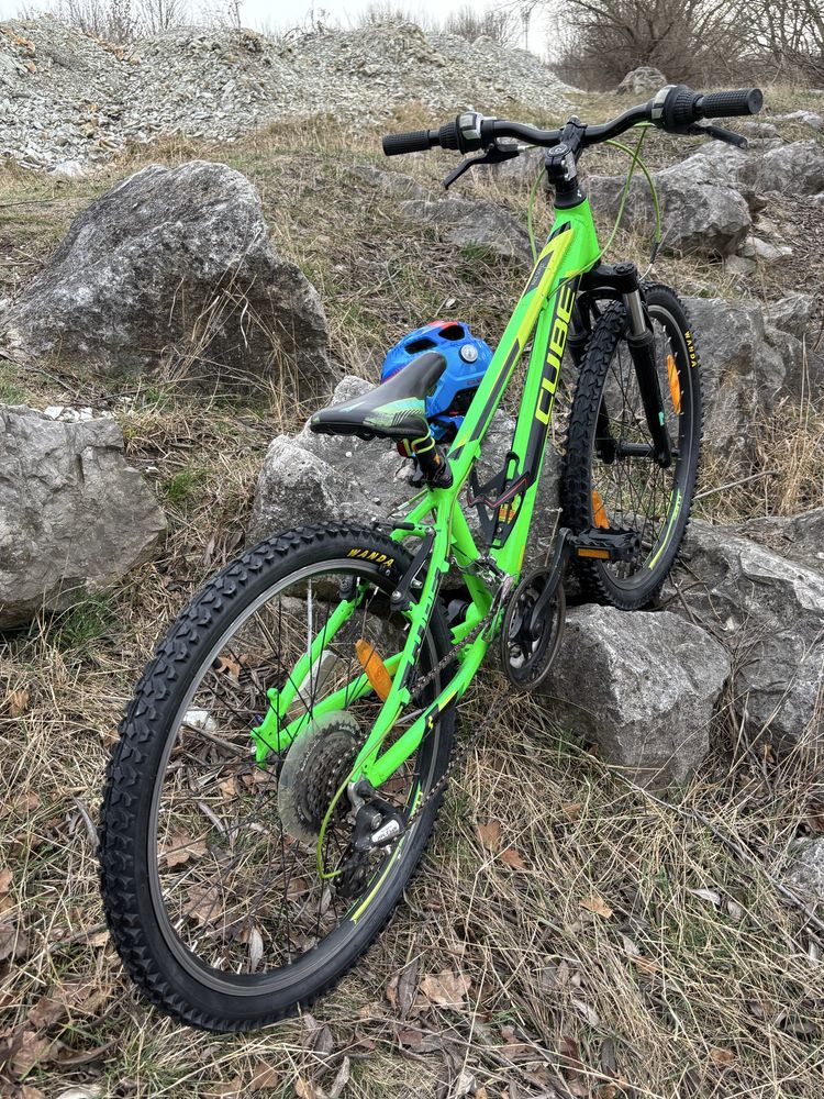 Bicicleta Cube Kid 24 + casca Cube (doar cu predare personala)