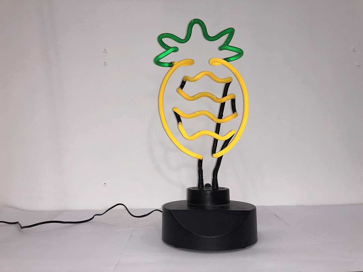 Lampa de masa sticla neon ananas 230V IP20