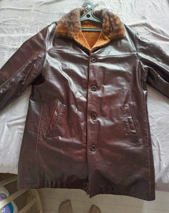 Продам кожанную дублёнку