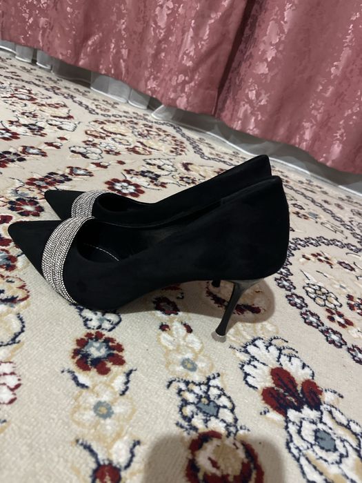 Черный туфли 37 размер