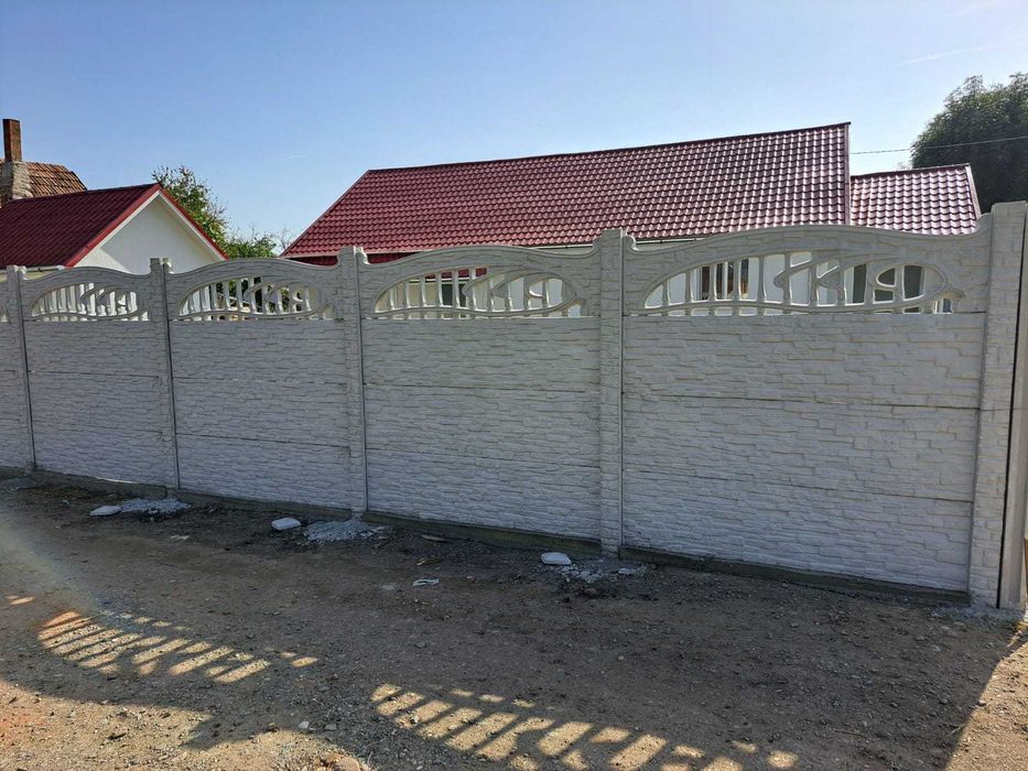 Prefabricate din beton-Placi gard