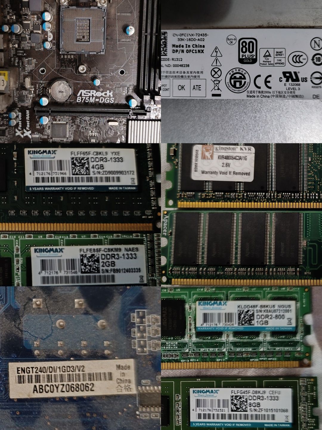 Componente PC vechi