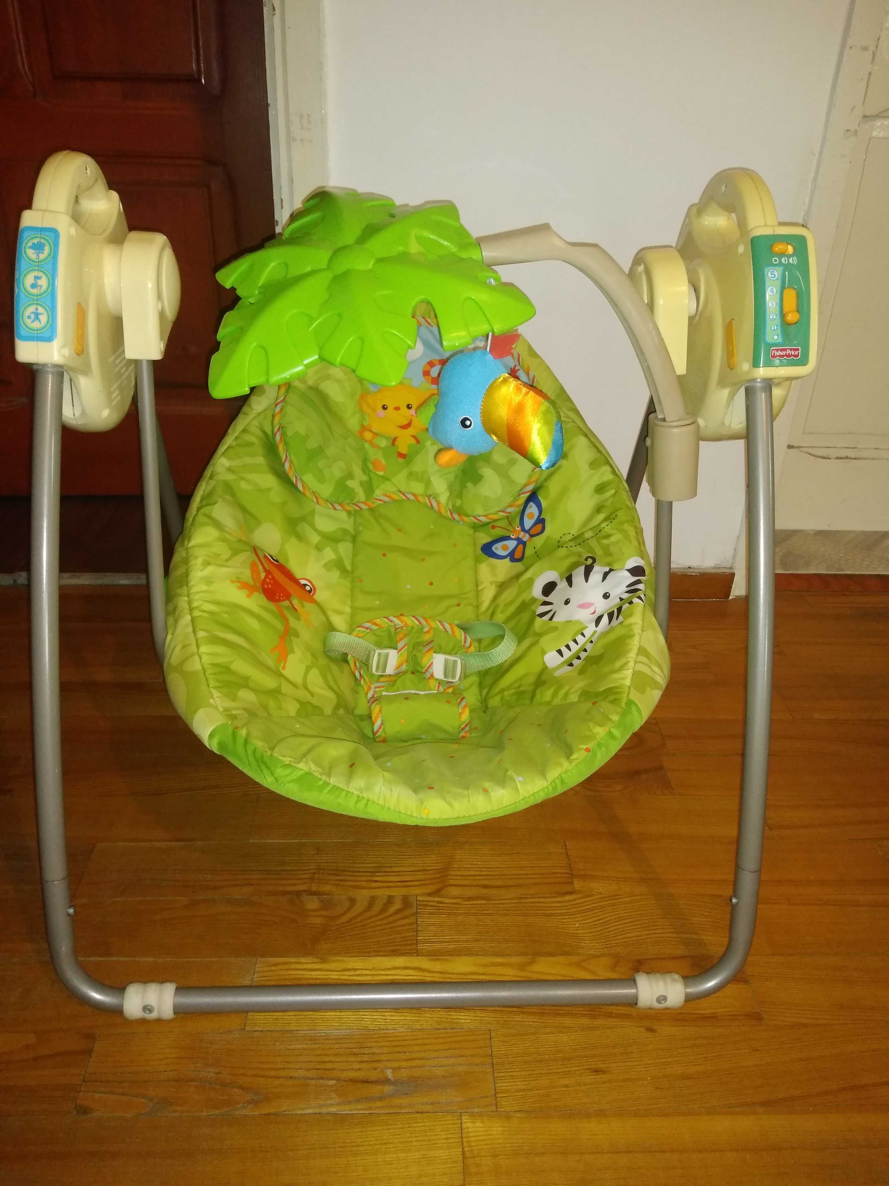 Бебешка люлка-шезлонг Fisher Price "Джунгла" Rainforest