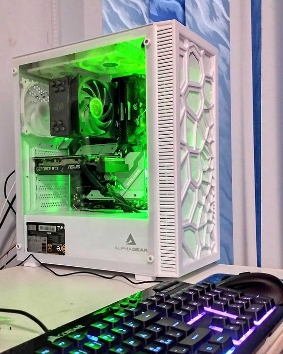 PC Gaming Core I7, 32GB DDR4, 1,5 TB, RTX3060 12GB, periferice Corsair