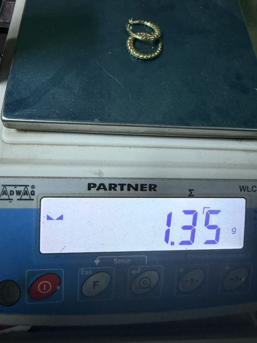 Cercei aur 14 karate