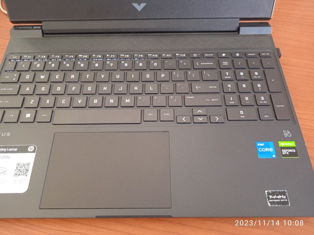 HP Victus Intel core i5 12 pacaleniya