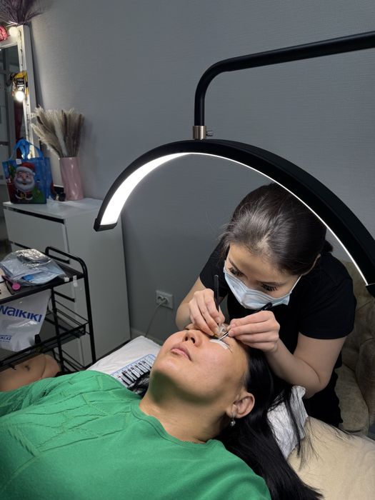 Обучение на наращивание ресницы