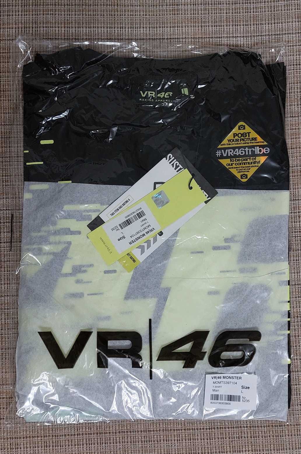 Sigilat Tricou Monster VR46 Valentino Rossi