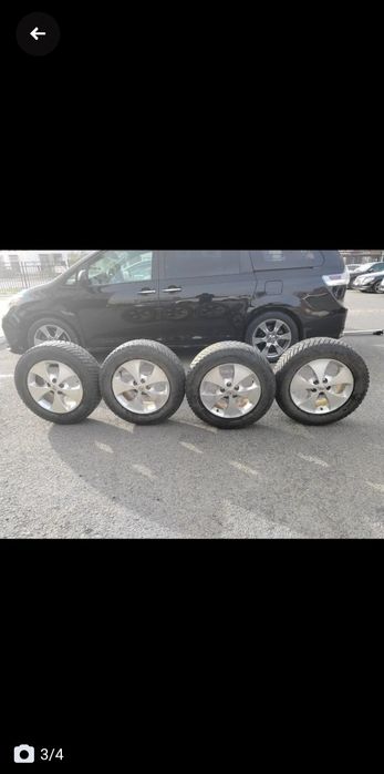 Продам комплект шины с дисками вертолёт  на Альфард.