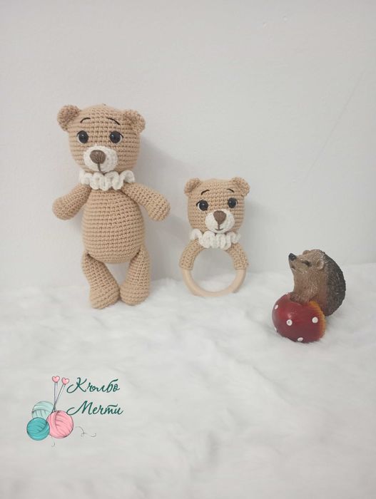 Подаръчен комплект за бебе - ръчна изработка
