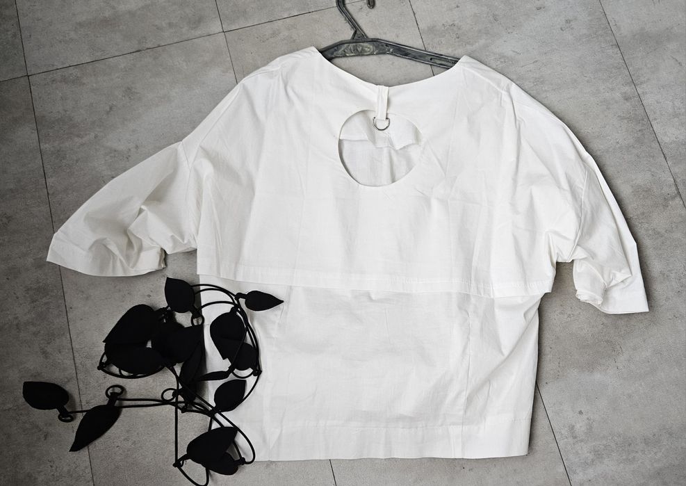 Peplum bluza bumbac M-L