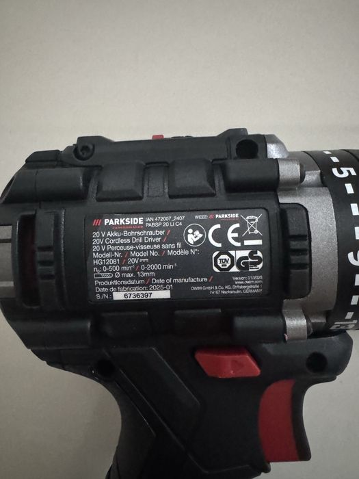 Parkside Performance PABSP 20 Li C4