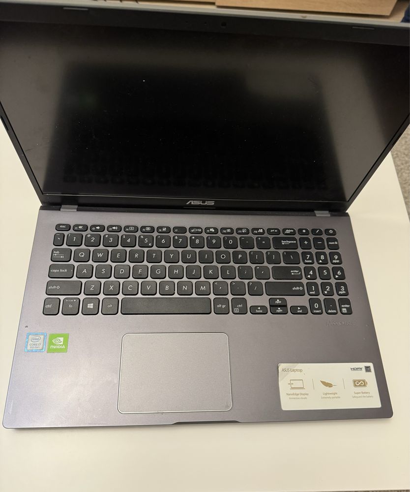 Asus vivabook X509FL procesor i7 gen 8