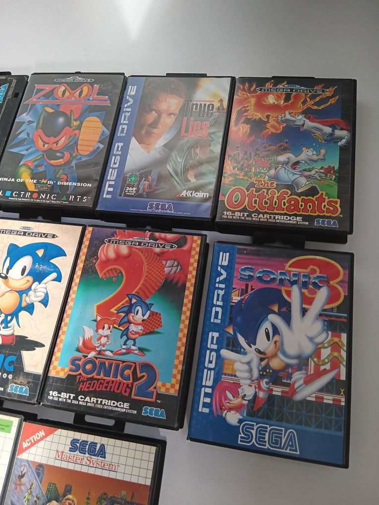 Joc ,jocuri Sega mega drive, Sega master ,Sonic,Shinobi,Originale!!