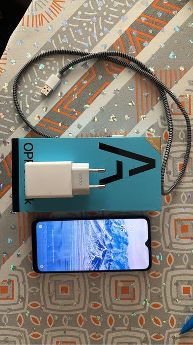Oppo a17k синий 3/64