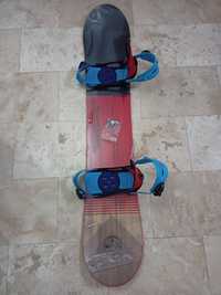 Placa snowboard firefly 152 cm noua cu legături mărimea L
