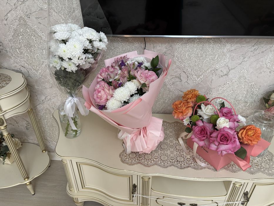 красивые букеты цветов