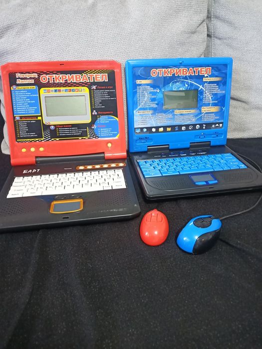 Детски образователен занимателен лаптоп на български за момиче и момче