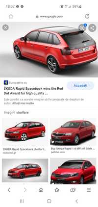 Bară spate Skoda Rapid * Spaceback