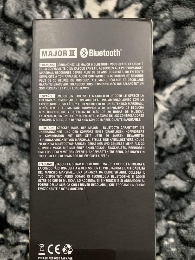 Casti Marshall Major || , Bluetooth, NOU !!