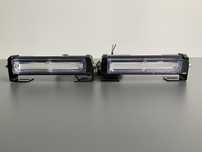 Stroboscoape auto LED grila profesionale albastru wireless - COB