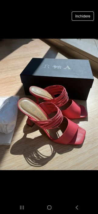 Saboti de piele Rage Age