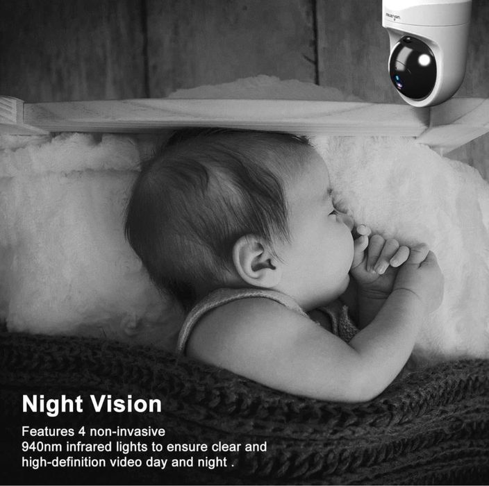 Camera Video Supraveghere Wansview 1080PHD Wifi Alexa Q6 NightVision