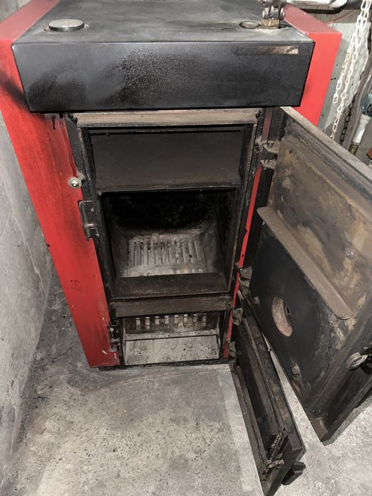 Cazan pe lemne din otel 30 kw Dunatechnik