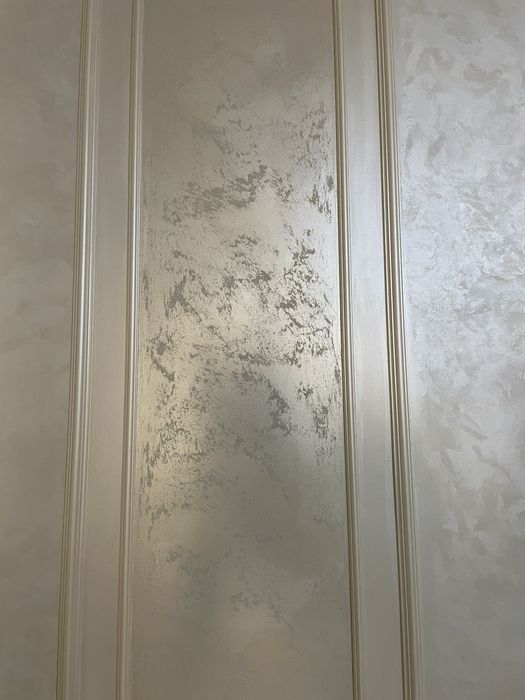 покраска стен декор коаской Шёлк травертин песок опыт срок гарантия