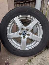 Jante aliaj 5x100 R15 5.5J ET40 VW Polo, Audi A1 anvelope 185/65/15