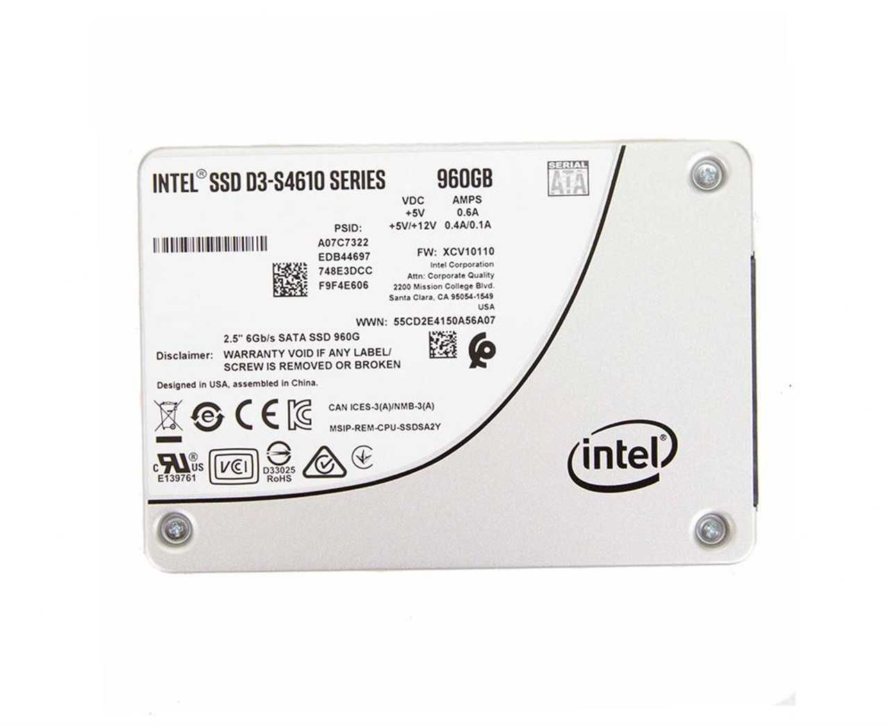 Intel D3-S4610 960GB + Garantie