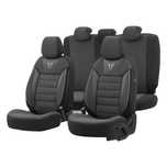 Set huse scaune Premium, Universale, fractionateOTOM Toro 902 negru
