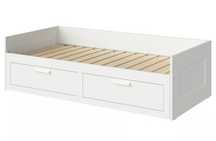 Pat Ikea divan două sertare