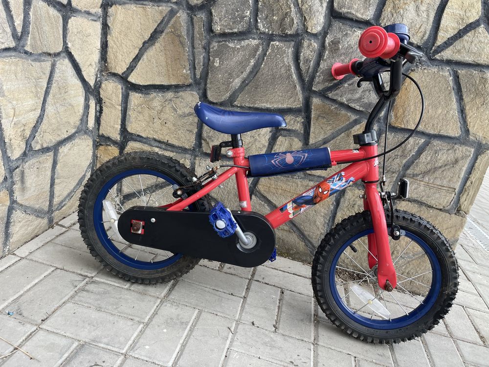 Bicicleta copii spiderman roti 14”