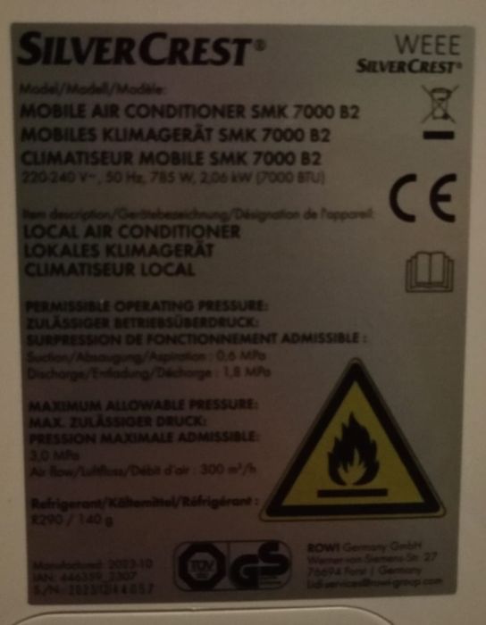 Aer conditionat mobil