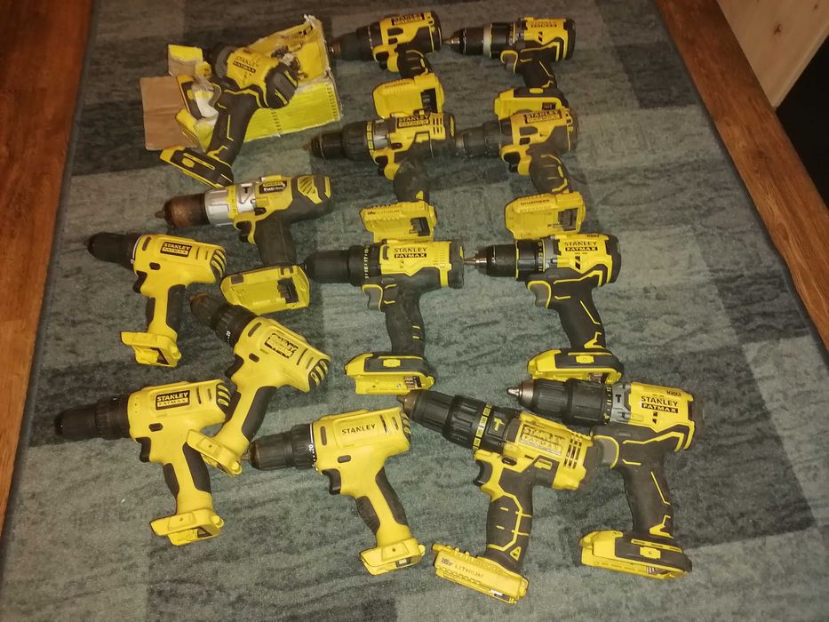 Filetante/baterii si incarcatoare noi Stalnley 10.8/18V si 20V