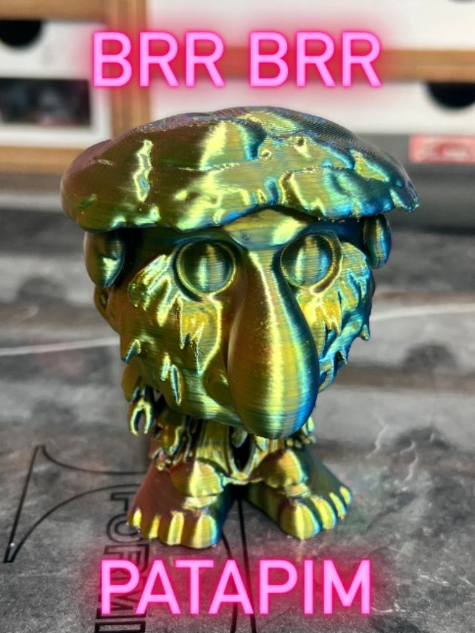 Тралалело тралала фигури, Italian brain rot meme