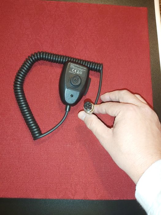 Microfon nou tip condensator cu 6 pini pt stație radio CB
