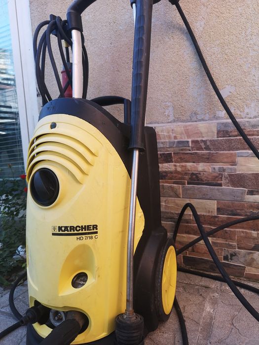 Водоструйка Karcher HD7/18 за Отпушване на Канали 380zv 180bar Супер С