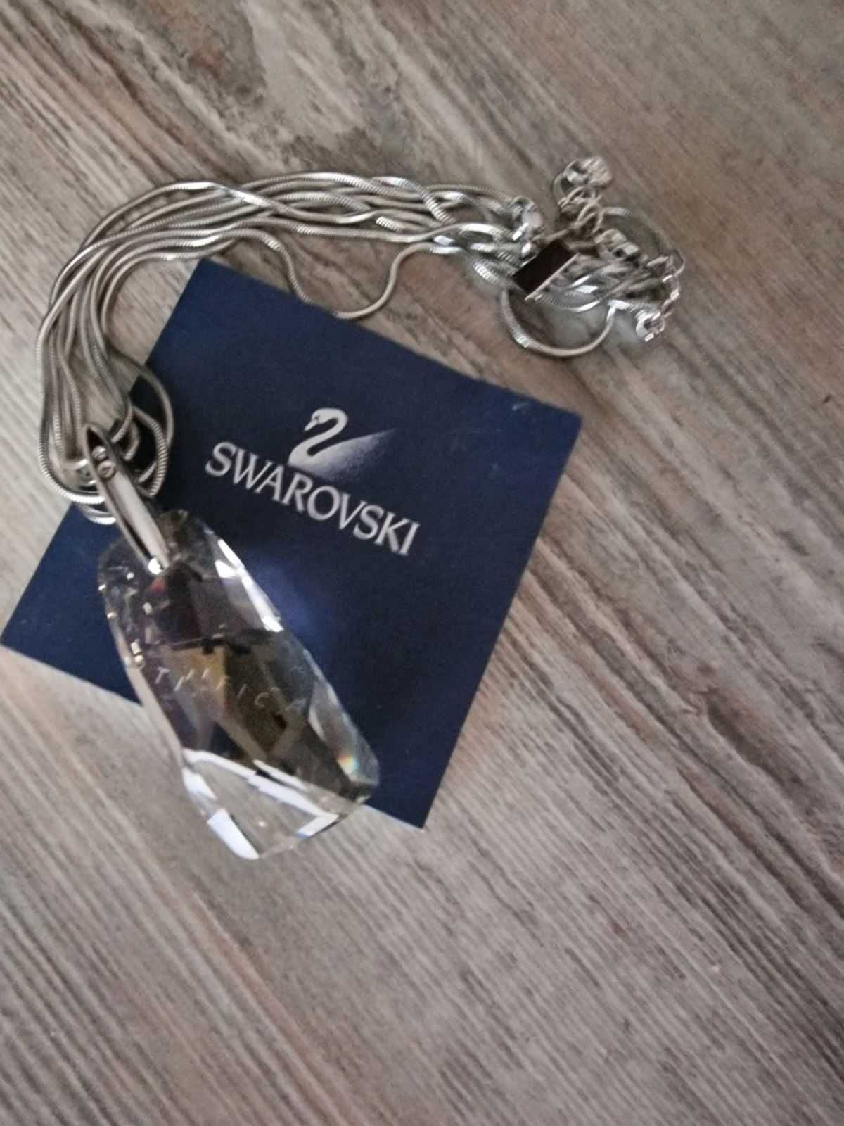 Swarovski.Сваровски оригинал ,сребро,сертификат.