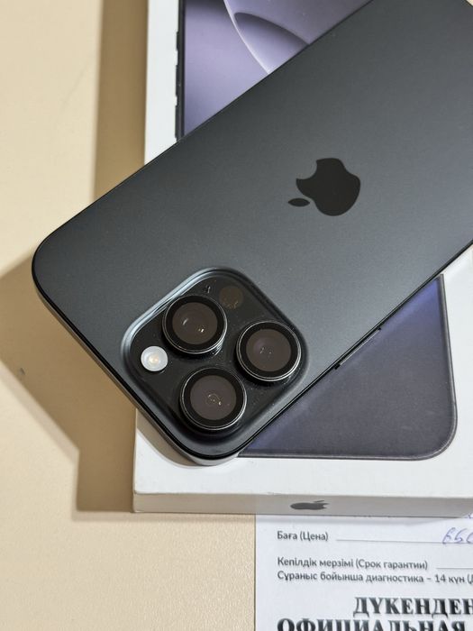 Iphone 16 Pro Max 256 gb akb 96 польный комплект