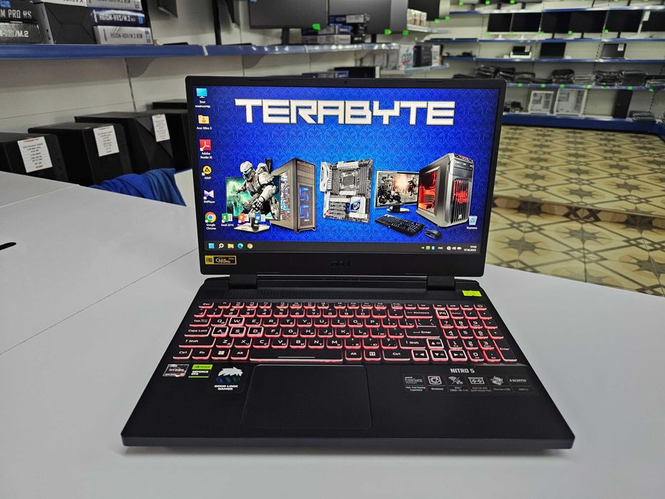 Acer Nitro Ryzen 5 6600H/ОЗУ16Gb/RTX 3070Ti/SSD 512 Gb/15.6" IPS/165Hz